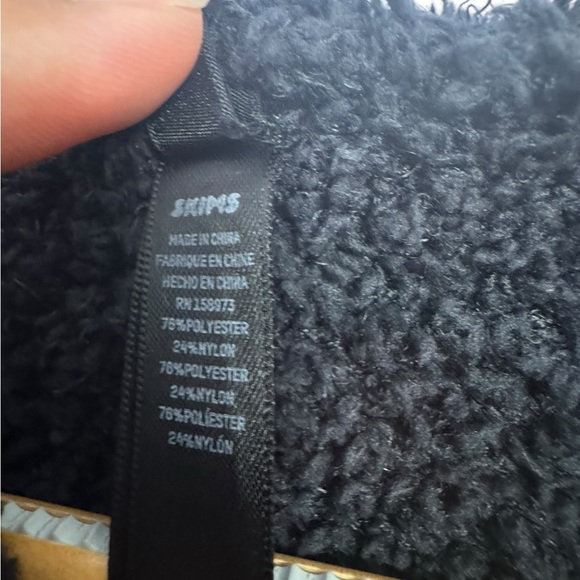 SKIMS COZY KNIT UNISEX HOODIE ONESIE/ JUMPSUIT ONYX | XL - Picture 8 of 9